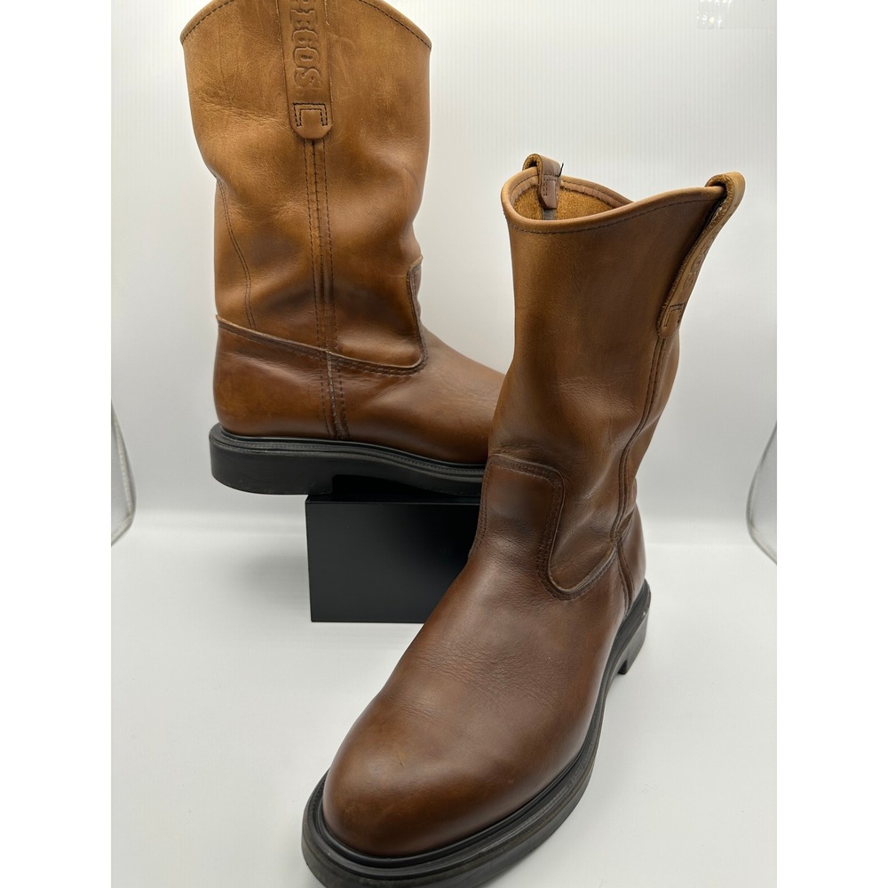Red Wing 1105 SuperSole Mens 9 EE Extra Wide Leather Pull-On Work Boots USA Made